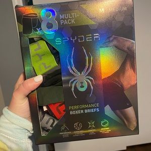 8 pairs of Medium Spyder Brand Men’s underwear